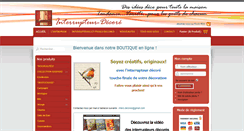 Desktop Screenshot of interrupteur-decore.com